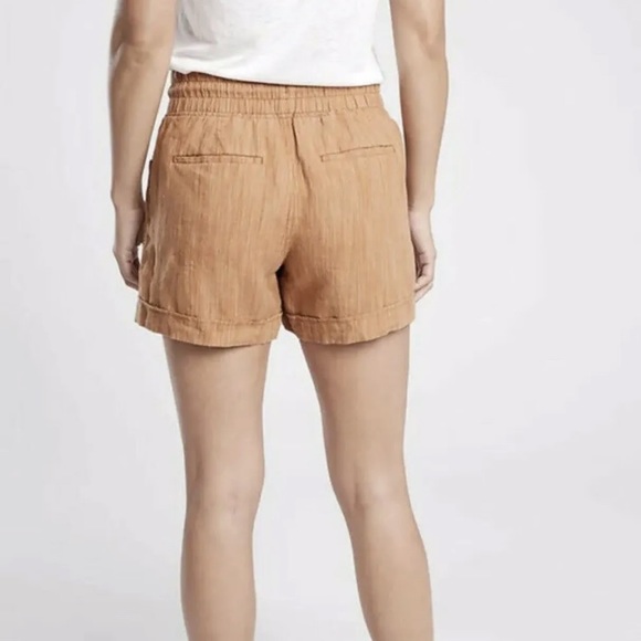 Athleta Cabo Linen Textured 4” Shorts - Picture 3 of 7